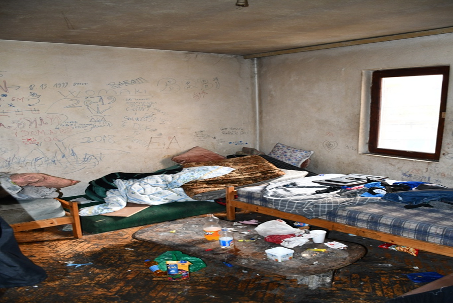 Kuća u kojoj su boravila djeca, foto: DPNCG/Direktorat za istraživanje trgovine ljudima
